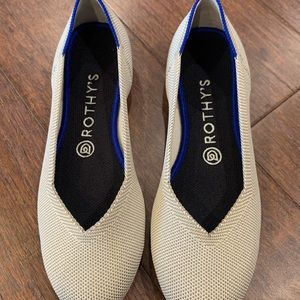 Rothy's Flax Birdseye Flat | Size 7.5